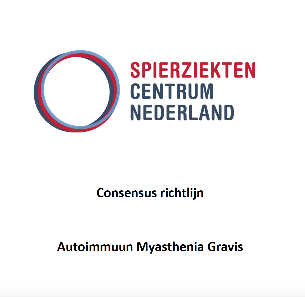 Nieuwe Consensus Richtlijn Voor Myasthenia Gravis | Spierziekten ...